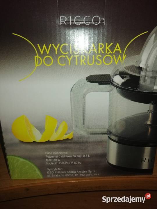 Wyciskarka do cytrusów RICCO JC3000 AGD drobne