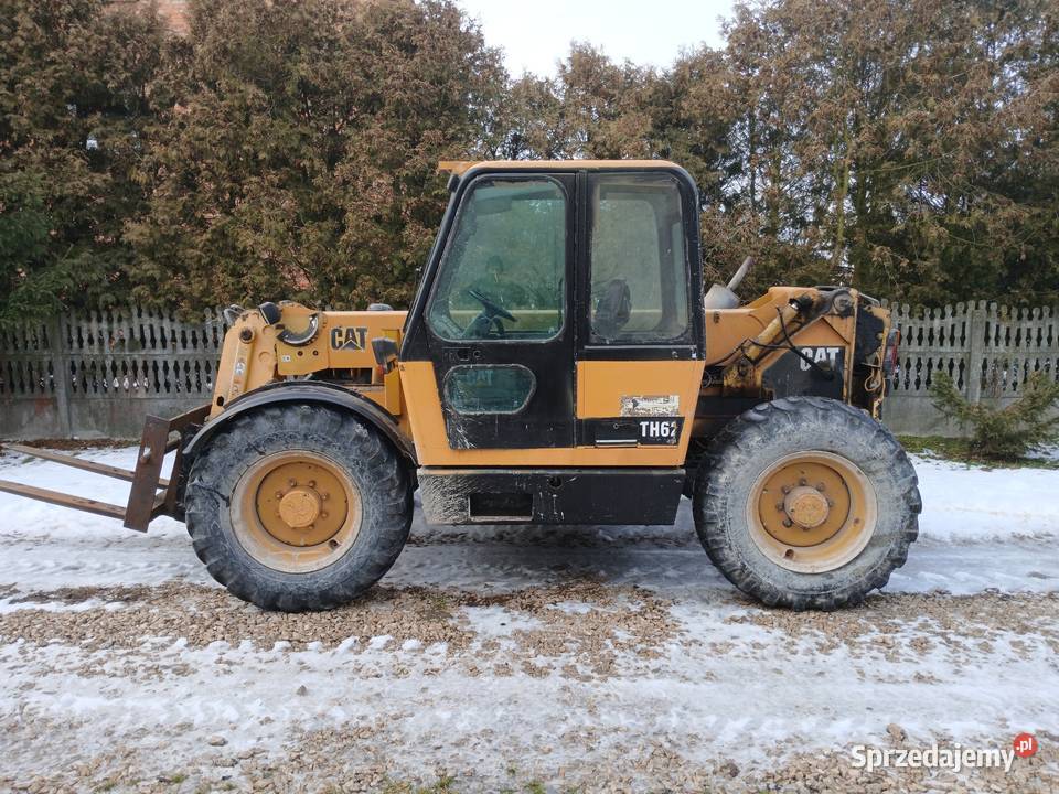 Ładowarka teleskopowa CAT TH62 świętokrzyskie Chlewice