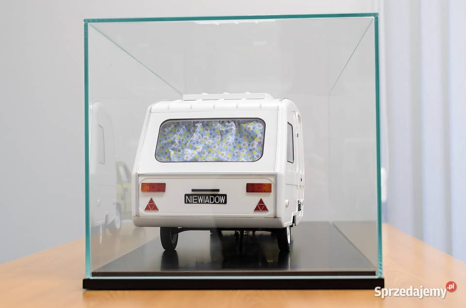 Model DEAGOSTINI Fiat 126p przyczepa Niewiadów Przeźmierowo