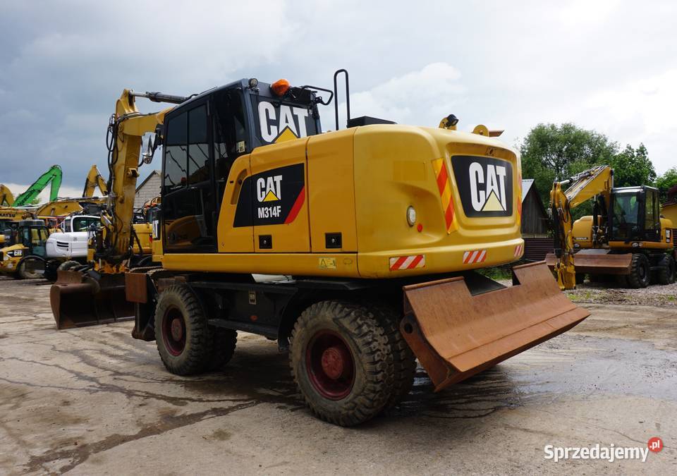 Koparka kołowa CAT M 314F 2016 świętokrzyskie Jeziorko
