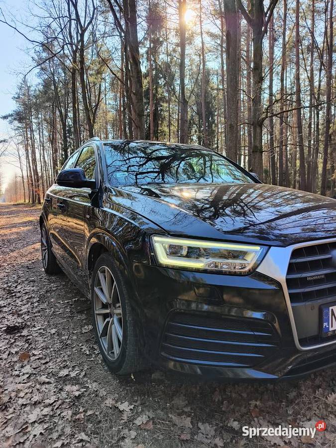 Audi Q3 Quattro 20 TFSI 2017 Sline Tiptronic nieuszkodzony podkarpackie Rzeszów