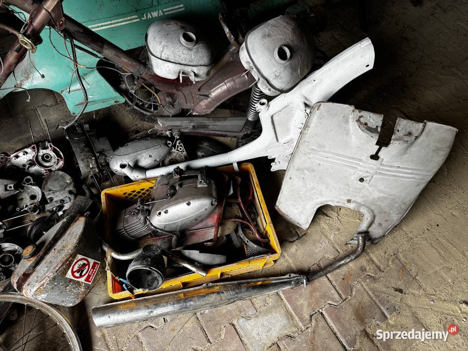 Jawa 50 Pacncerka kaczka mustang Romet Motocykle na części Biłgoraj