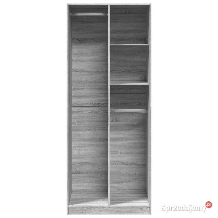 Szafa szary dąb sonoma 80x50x200 materiał Warszawa sprzedam