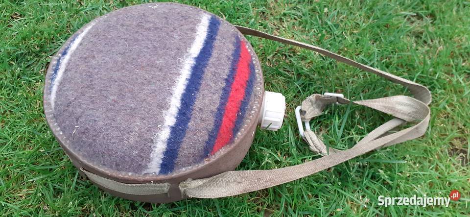 retro pojemnik bukłak bukłaczek turystyczny Tuszkowo