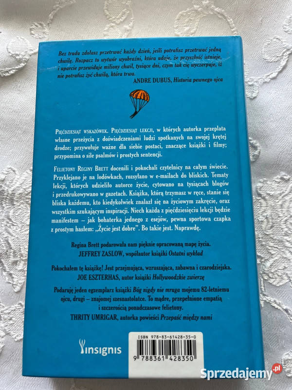 Książka Bóg nigdy nie mruga Regina Brett Bielsko-Biała