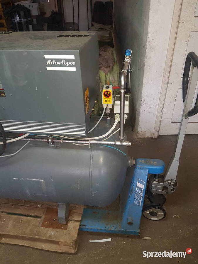 Kompresor bezolejowy Atlas copco sf8 Brodnica sprzedam