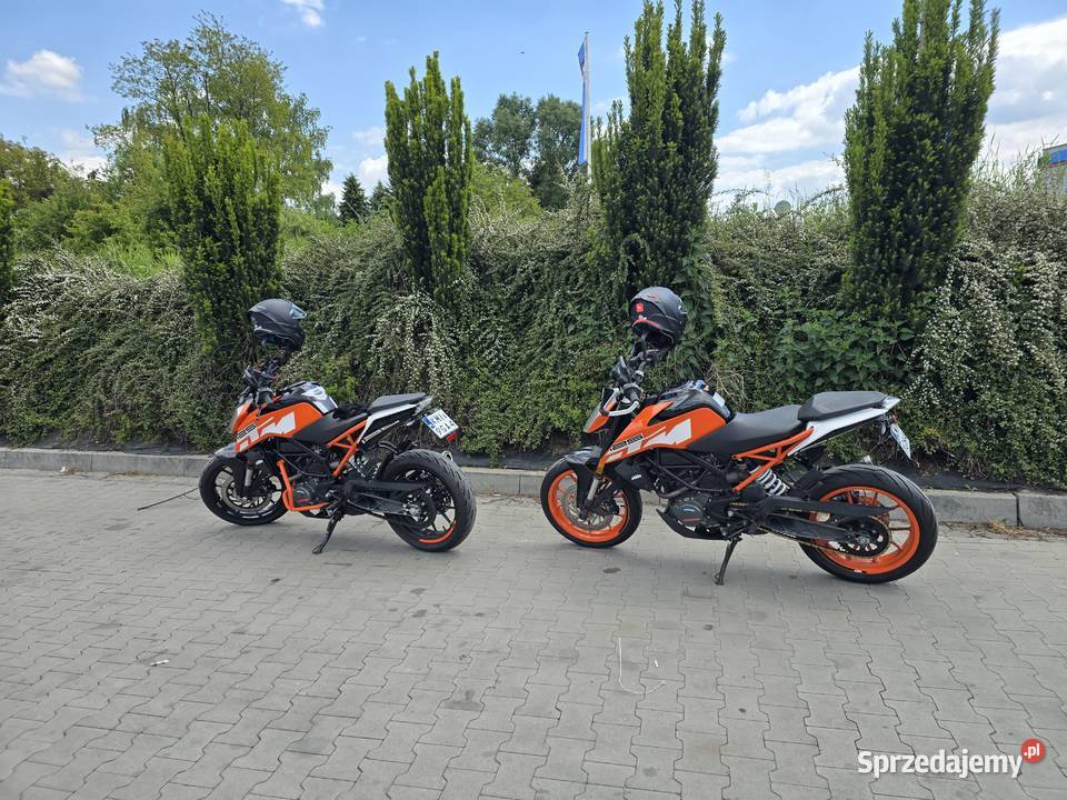 KTM DUKE 125 PRZEBIEG 5500 nieuszkodzony Książ Wielki