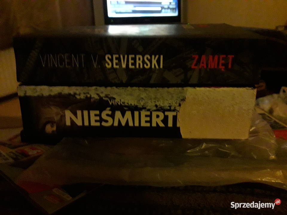 ZAMĘT Nieśmiertelni Severski Vincent V thrillery, sensacyjne sprzedam
