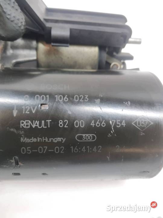 ROZRUSZNIK 0001106023 20 16V TURBO Renault
