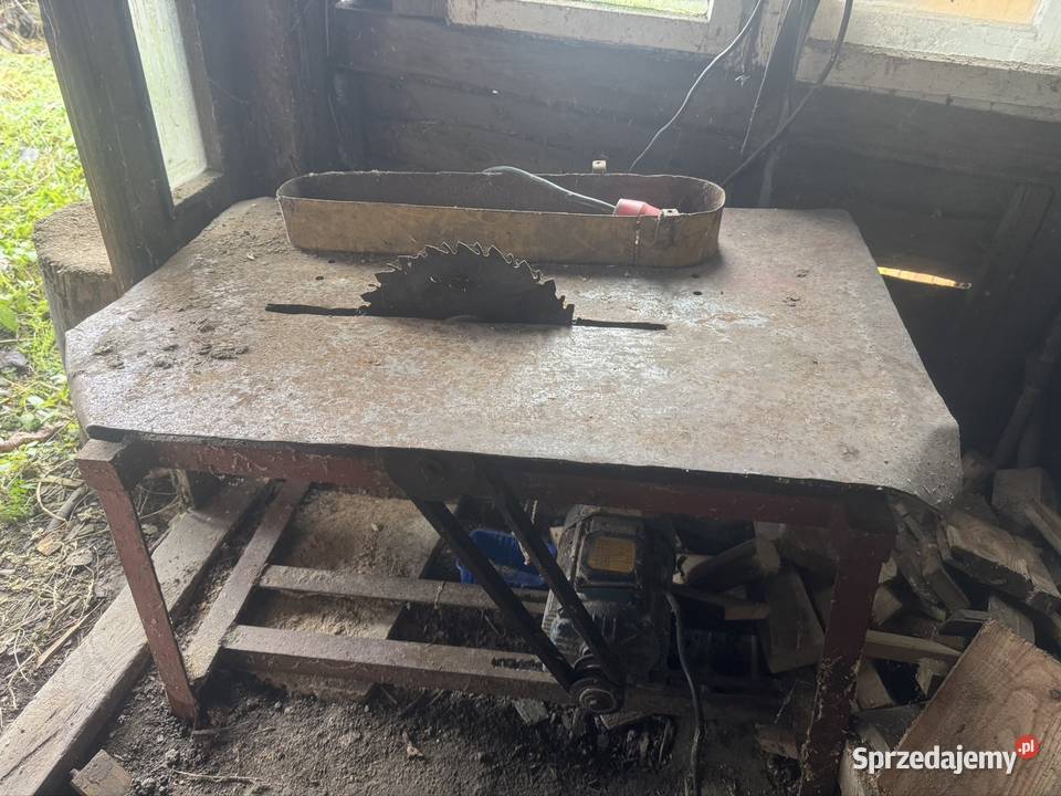 Piła cyrkulatka sprawna silnik na siłe małopolskie Zagórze