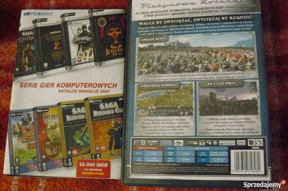 Gra PC w opakowaniu lubuskie Nowa Sól