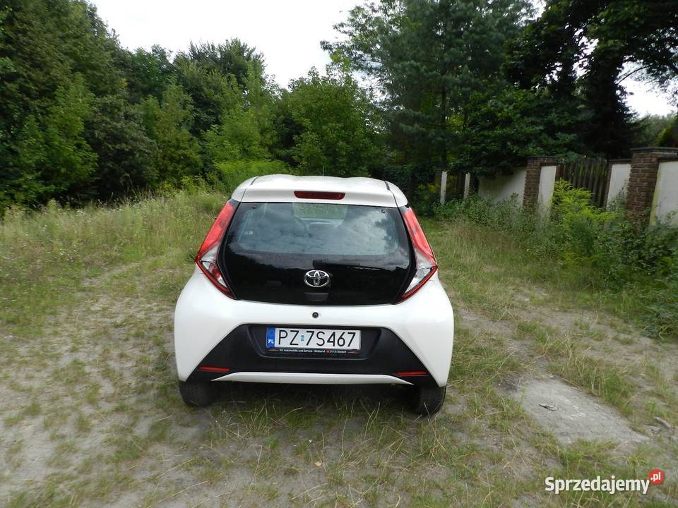 Toyota Aygo II Ekonomiczna niezawodna z wielkopolskie Puszczykowo