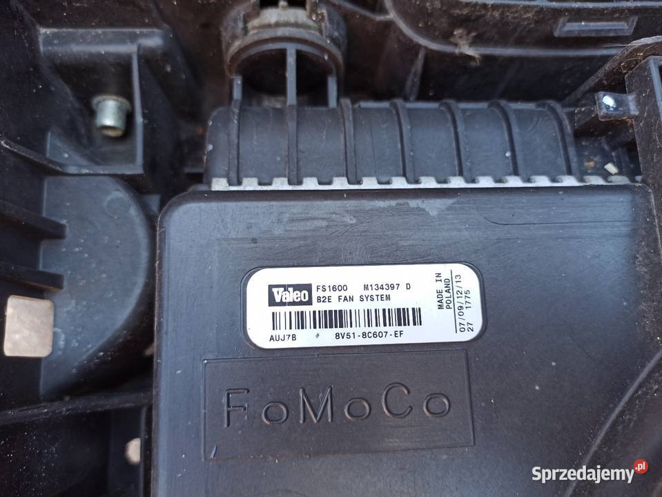 Ford Fiesta mk7 pas przedni chłodnica wentylator dolnośląskie