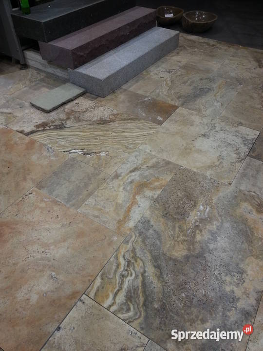 Trawertyn Scabos szczotka długo trawertyny Podłogi i schody Kraków