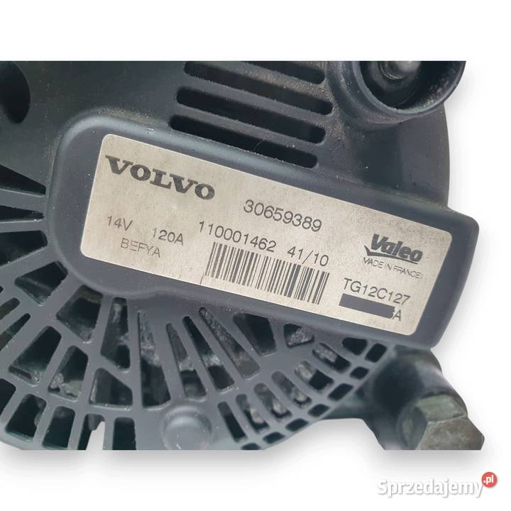 ALTERNATOR Volvo V40 S40 II 16 D 120A 30659389 osobowe Układ elektryczny, zapłon