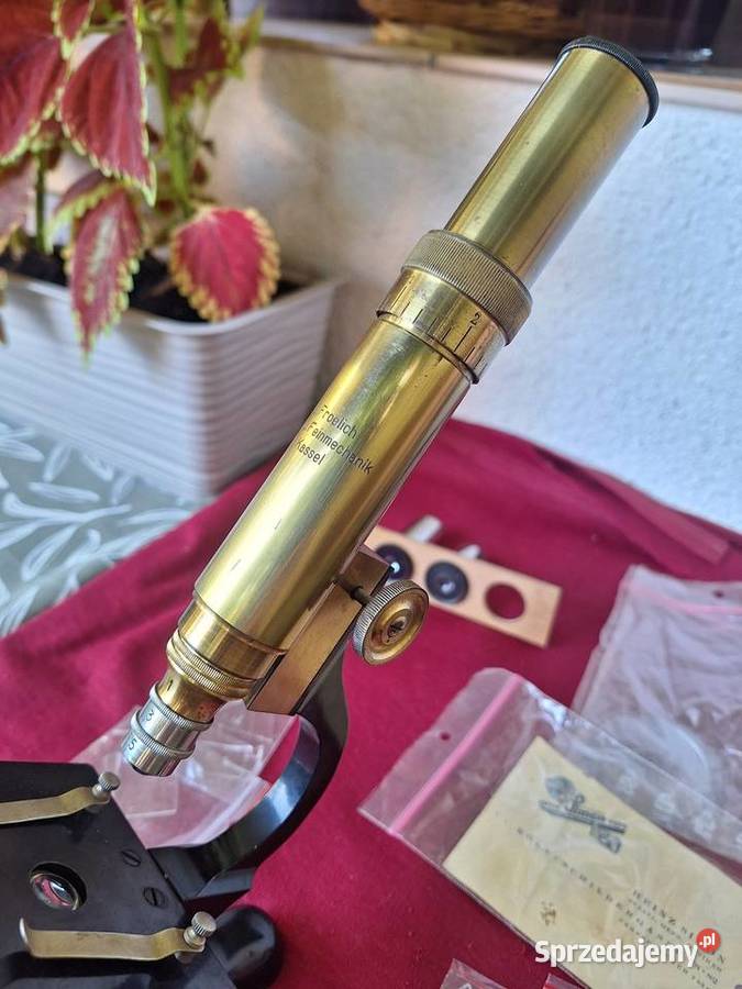 Mikroskop EFroelich Optik u Feinmechanik Kassel Piła