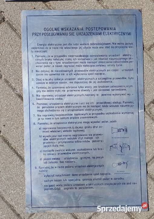 Tablice stanowiskowe BHP PRL Tokarka Frezarka Antyki, Sztuka, Kolekcje