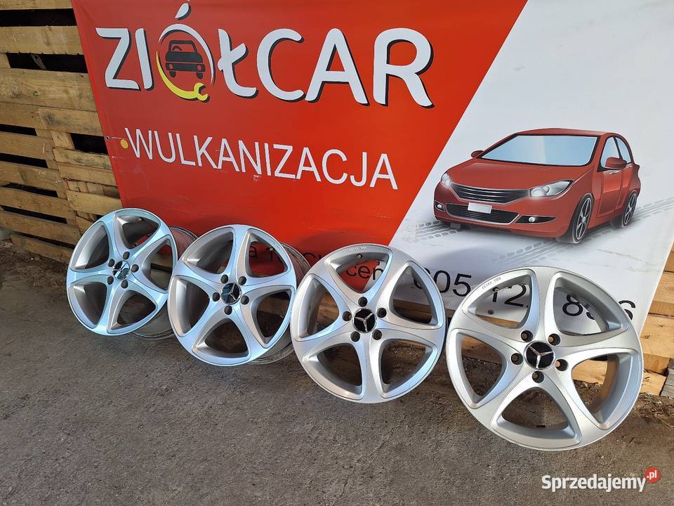 Alufelgi 5x112 17 ET48 MERCEDES W212 Audi Skoda Choceń