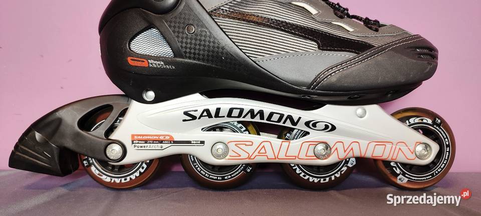 Rolki Salomon Optima 5 Alu męskie rozmiar 43 Jasień sprzedam