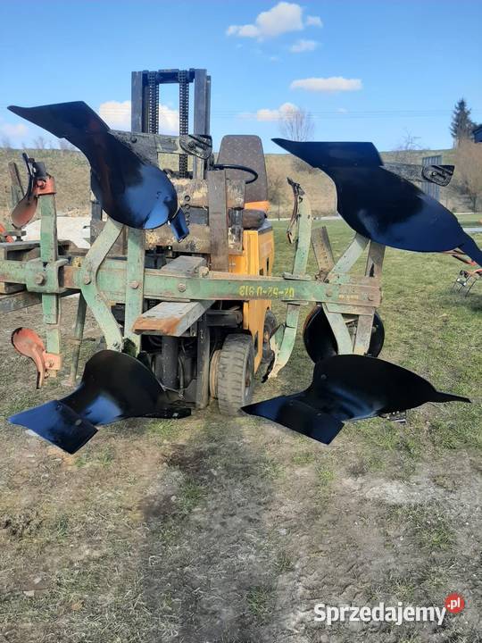 Pług 3 skibowy 2 skibowy obrotowy firmy Gassner nieuszkodzony dolnośląskie Kłodzko