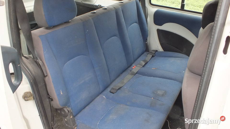 Fiat Doblo 19jtd hak 5osób bagażnik dachowy Kalisz
