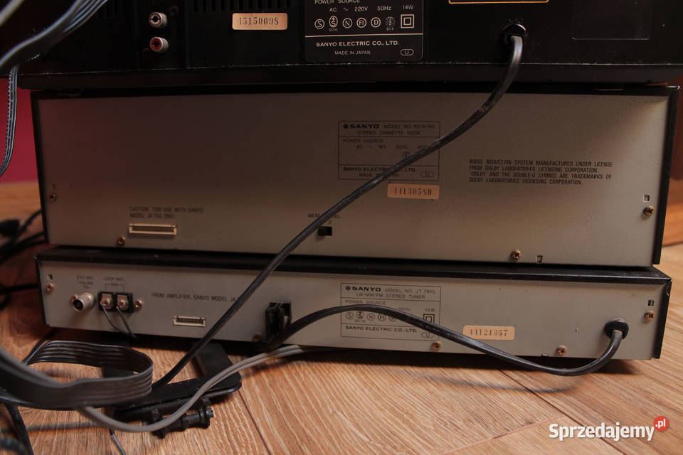 SANYO Japońska wieża Tuner JT 760L Gramofon TP Toruń sprzedam