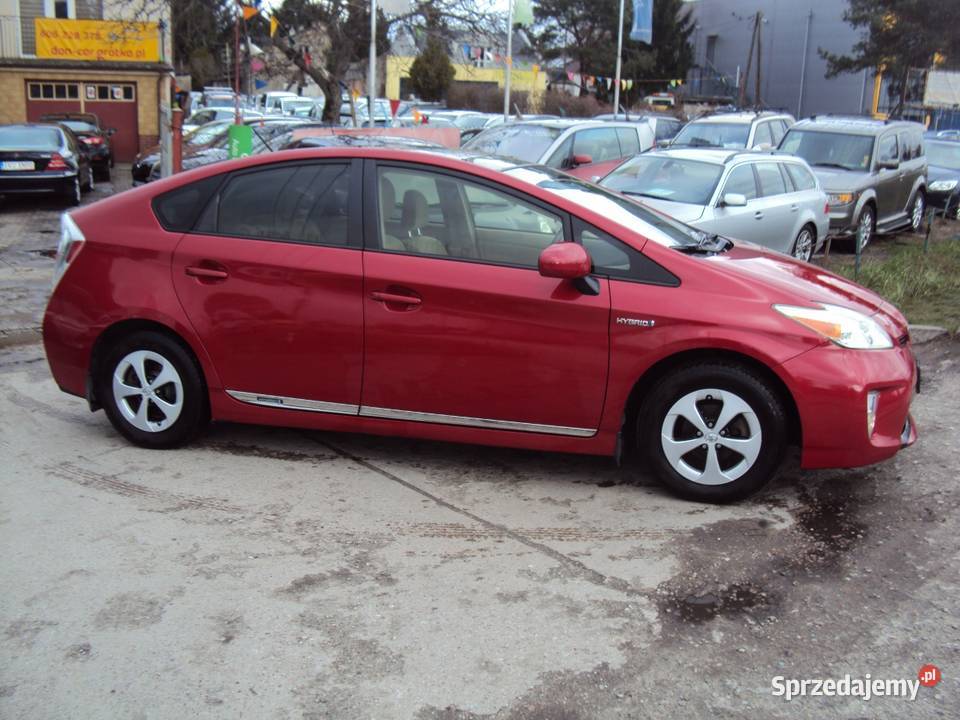 Suuper Prius LIFT opłacony zamiana czerwony Prius Pruszków