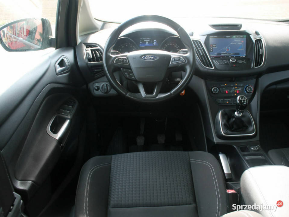 Ford C 10 Benzyna 125 Nawigacja GRZANE Fotele elektryczne lusterka Zielenin