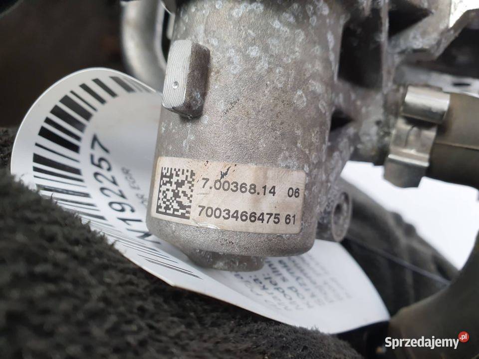 ZAWÓR EGR DACIA DUSTER 161A05457R osobowe Lipno