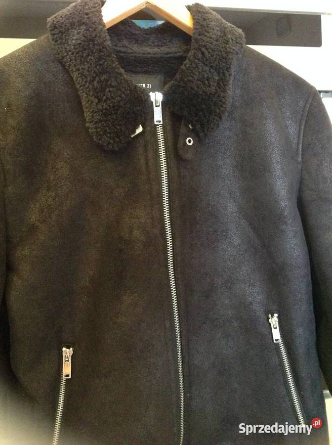 Kożuszek KurtkaCzarna Męska FOREVER 21 S NOWY lubuskie Nowa Sól sprzedam