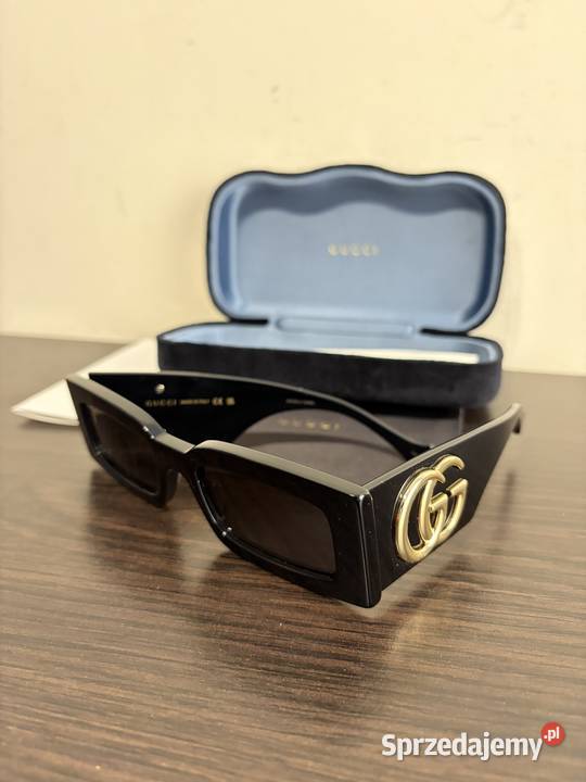 Okulary przeciwsłoneczne Gucci GG1425S 001 Łódź sprzedam