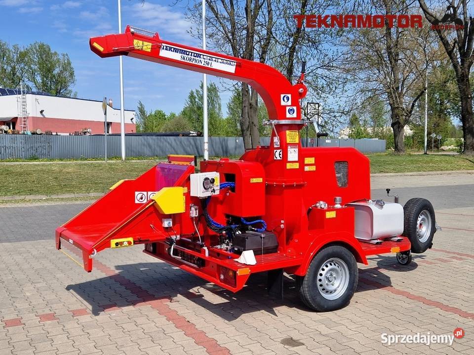 NOWOŚĆ Rębak Skorpion 250L Diesel sprzegło Rolnictwo świętokrzyskie Ostrowiec Świętokrzyski