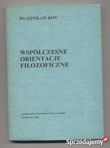 Współczesne orientacje filozoficzne Szczecin sprzedam