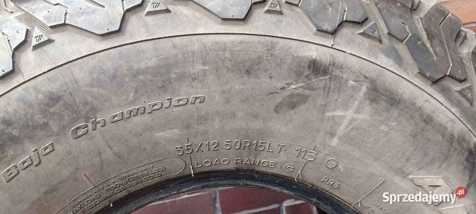Opona BFGoodrich AT TA KO2 35x125R15 Warszawa