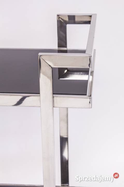 Stolik na kółkach barek na alkohol glamour chrom inny kolor małopolskie