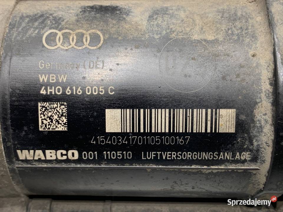 KOMPRESOR ZAWIESZENIA 4H0616005C osobowe podkarpackie