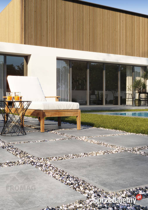 Bruki Płytka Tarasowa Taras Grubas Szare Deski tarasowe Wrocław