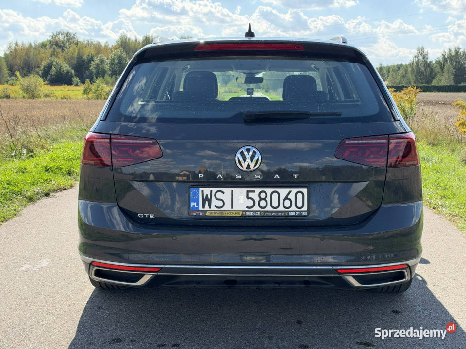 Volkswagen Passat VOLKSWAGEN PASSAT GTE 14 TSI światła LED mazowieckie Siedlce