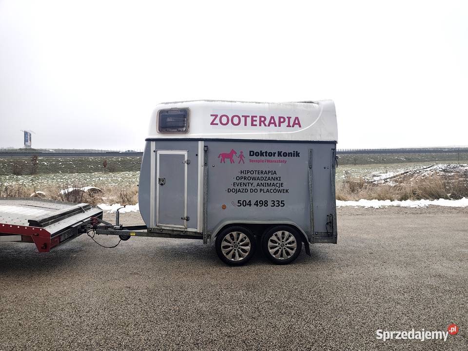 PRZYCZEPA SLUIS DMC 1150 KAT B SIODLARNIA Do przewozu koni Wodzisław