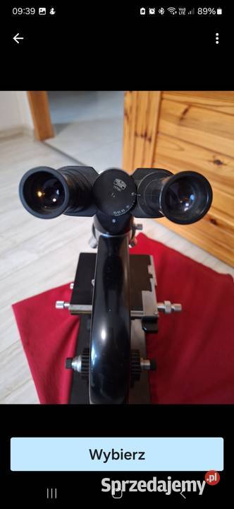 Mikroskop Zeiss kompletny Pozostałe