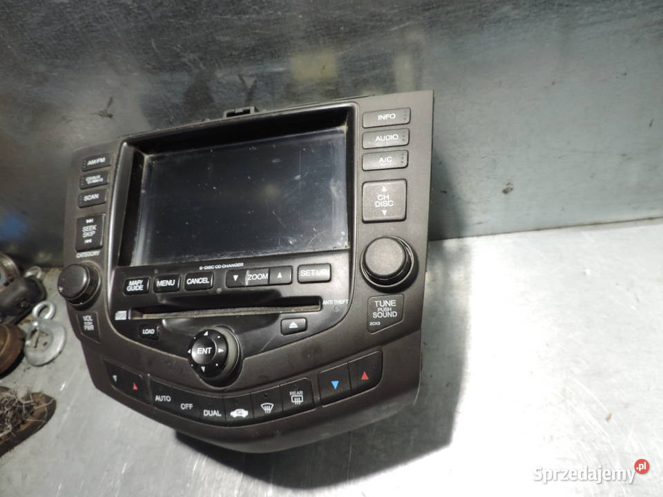 RADIO CD HONDA ACCORD 7 BRAK KODU Nowy Sącz sprzedam