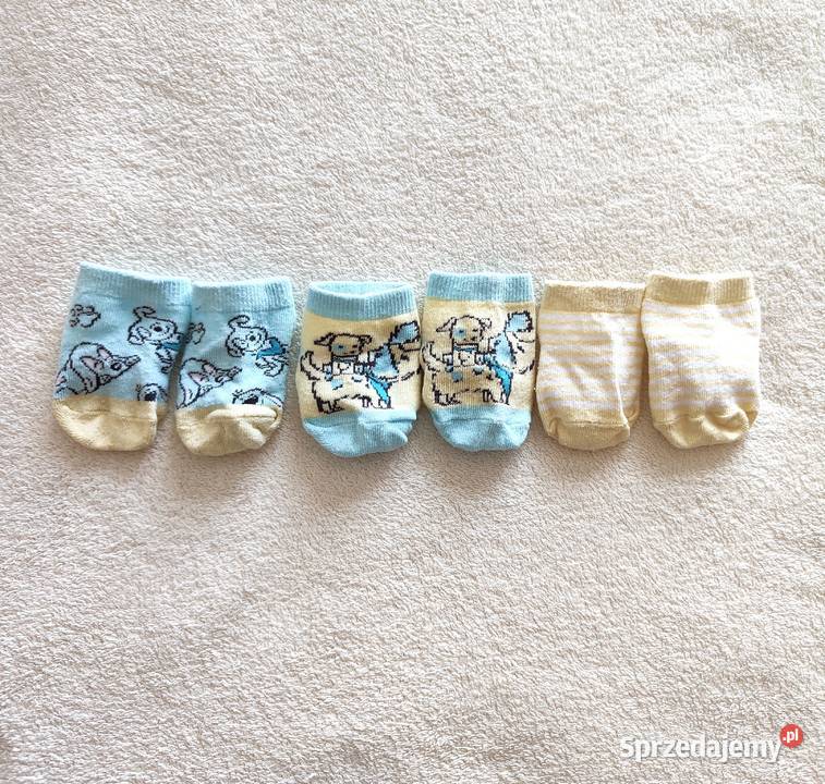 Skarpetki niemowlęce skarpety 3 pary 3 pack Rozmiar 13 Szczecin
