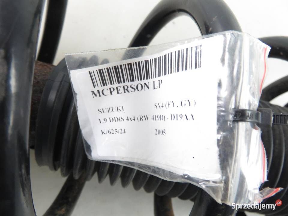 MCPERSON LEWY PRZEDNI SUZUKI SX4 19 DDiS 4x4 małopolskie