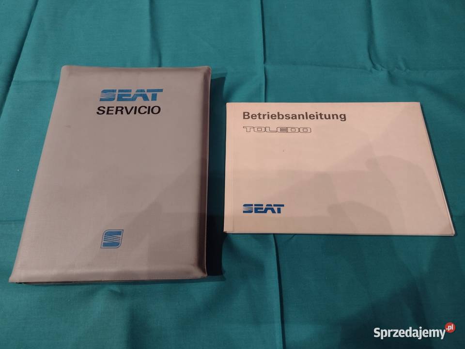 SEAT TOLEDO 1 Instrukcja Obsługi książka łódzkie Łódź