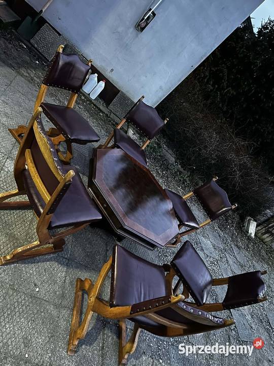 Stolik 6 krzeseł Turek