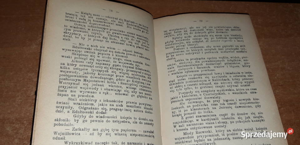 SASKIE OSTATKIT12 KRASZEWSKI Wwa 1899 oprawa Iwno