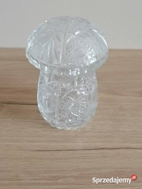 Kryształowy grzybek Porcelana i szkło Wałbrzych