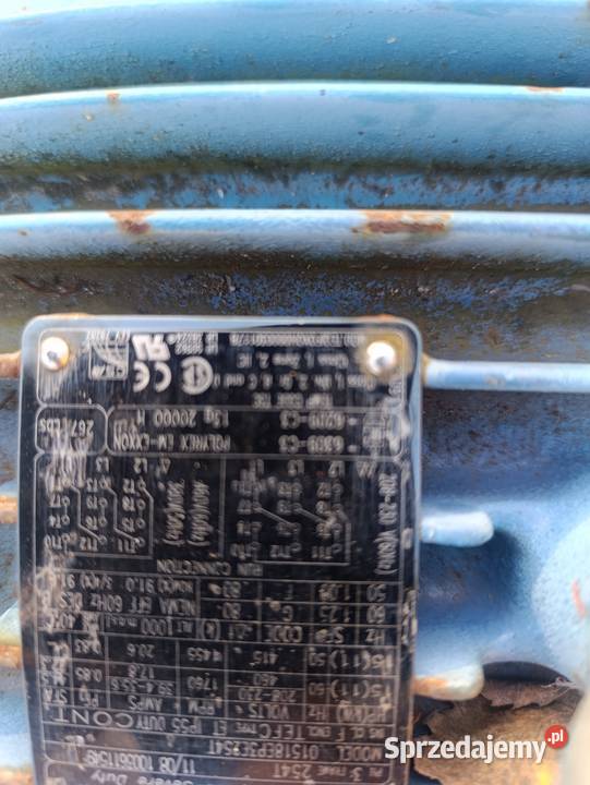 Silnik elektryczny 11 KW Gniezno sprzedam