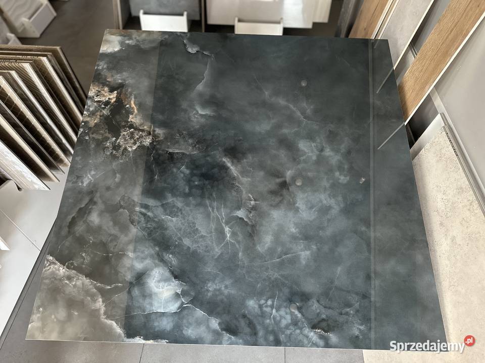 PŁYTKA gres AQUAMARINE BLACK POLER 1198X1198 GAT Opoczno
