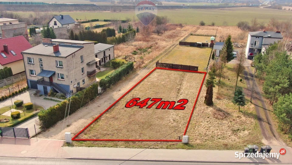 Działka budowlana z projektem domu Dobieszowice śląskie sprzedam